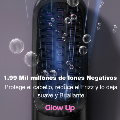 Glow Brush Pro™ — Peine Alisador Portátil Inalámbrico Anti-Frizz